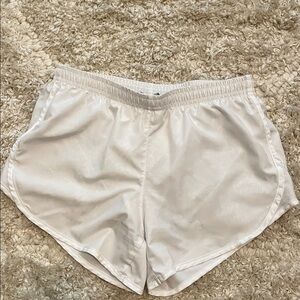 Nike Women's white Athletic Shorts